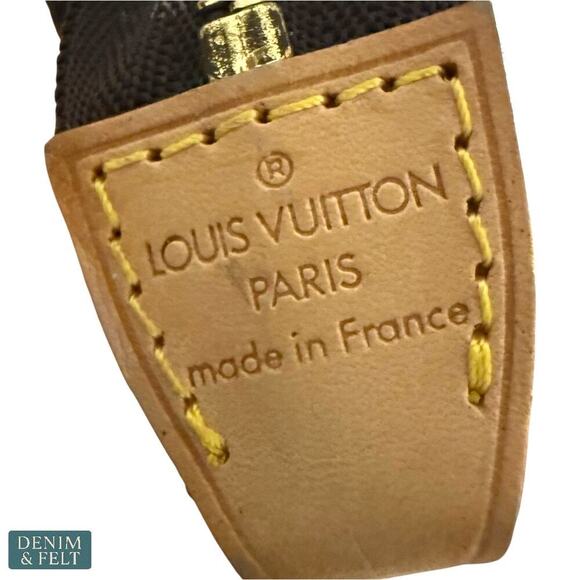 Louis Vuitton Pochette Accessoires Monogram Pouch Chain Strap France AR0848 - Picture 8 of 11